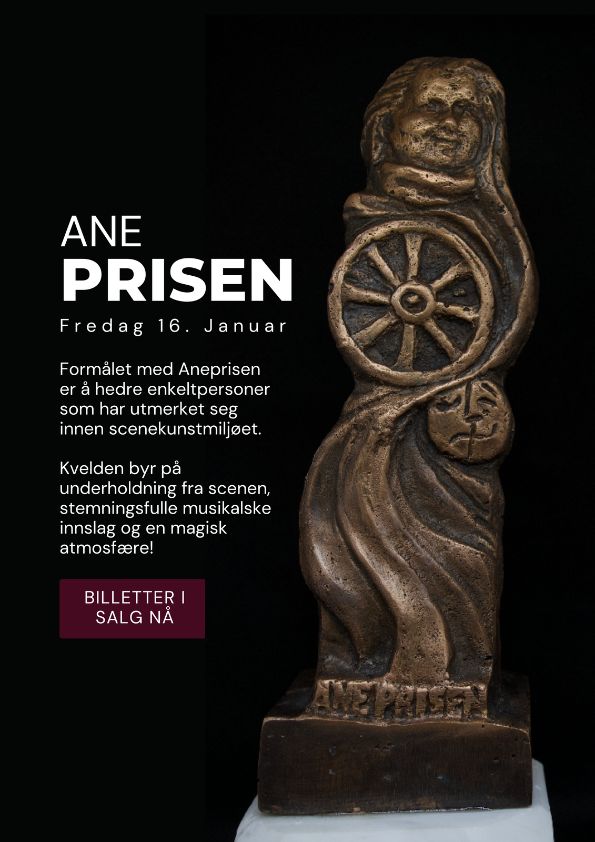 Ane prisen, fredag 16. januar kl.18.00-19.00